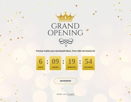 Countdown-Timer Für Die Große Eröffnung Builder Joomla