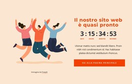 Bella Immagine Con Conto Alla Rovescia - Modello Web Moderno