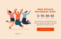 Geri Sayım Sayacı Ile Harika Görüntü - Yaratıcı, Çok Amaçlı, Tek Sayfalık Şablon