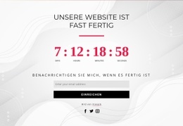 Online-Countdown-Timer – Kostenlose HTML5-Vorlage