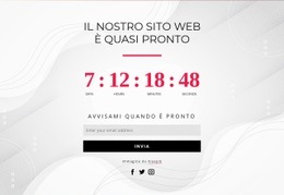 Generatore Di Siti Web Pronto All'Uso Per Conto Alla Rovescia Online