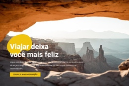 Feliz Viagem Na Montanha - Construtor De Sites Profissionais Personalizáveis