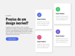 Serviços De Agência De Design - Online HTML Generator