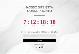 Cronômetro De Contagem Regressiva Online - Modelo HTML Básico