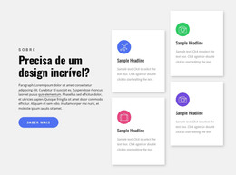 Serviços De Agência De Design - Código Do Modelo HTML