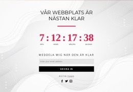 Online Nedräkningstimer - Grundläggande HTML-Mall