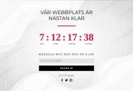 Gratis Designmall För Online Nedräkningstimer