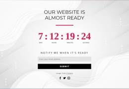 Free Design Template For Online Countdown Timer