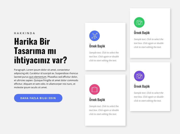 Tasarım ajansı hizmetleri CSS Şablonu