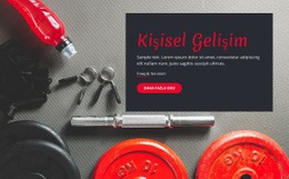 Sağlıklı Bir Yaşam Inşa Edin Için Açılış Sayfası