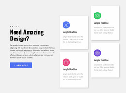 Premium Website Mockup For Design Agency Services