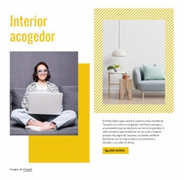 Impresionante Diseño De Sitio Web Para Diseño De Interiores Para El Hogar