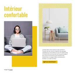 Design D'Intérieur Pour La Maison - Page De Destination Polyvalente