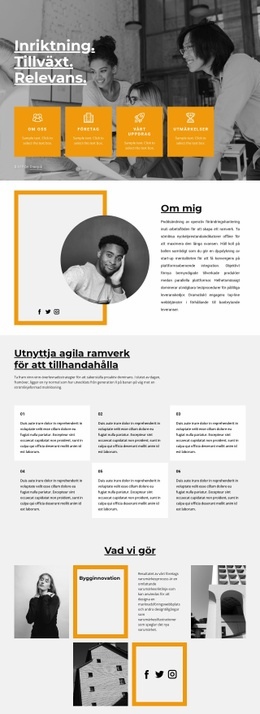 Snabb Karriärtillväxt - Mall För Webbplatsbyggare