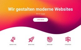 Wir Sind Spezialisiert Auf Webdesign – Inspiration Für HTML5-Vorlagen