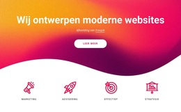 WordPress-Site Voor Wij Zijn Gespecialiseerd In Webdesign
