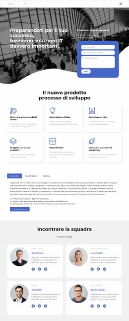 Aiuto Rapido Nei Problemi - Pagina Di Destinazione Per Qualsiasi Dispositivo