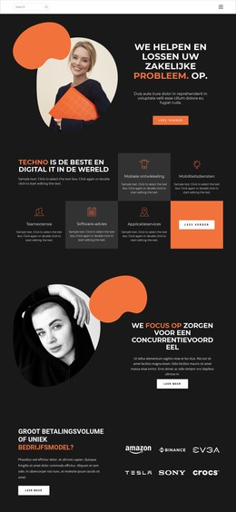 Hoe De Productie Te Verbeteren? - HTML-Paginasjabloon