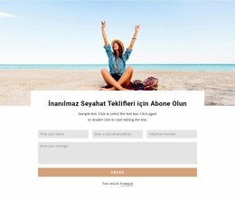 Özel Teklifler Için Tasarım Araçları