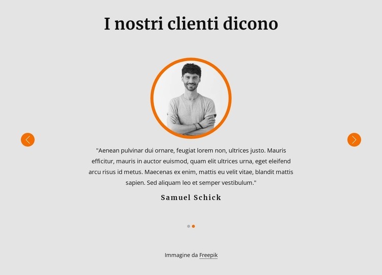 Visualizza le testimonianze dei nostri clienti Progettazione di siti web