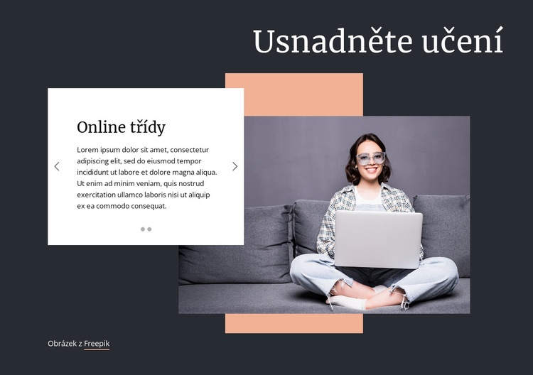 Usnadněte učení Šablona CSS