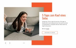 Innenarchitektur Des Wohnzimmers - HTML Website Builder