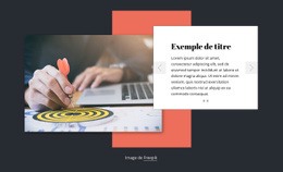 À Propos De La Société De Conseil - HTML Website Maker