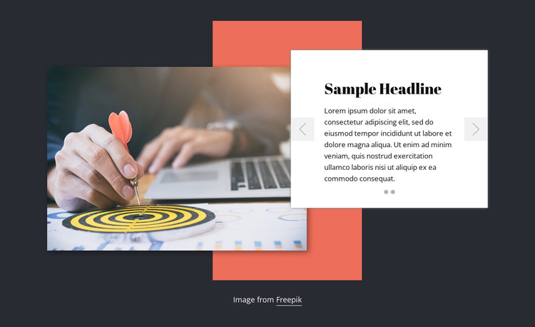 About consulting company HTML Template