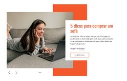 Design De Interiores De Salas De Estar - HTML Website Builder