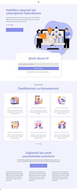 Başarılı Iş Planı - Kişisel Şablon