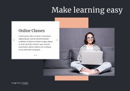 Make Learning Easy