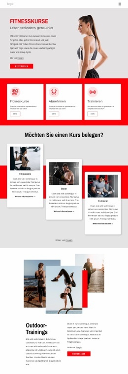 Intelligente Mockup-Software Für Vollspektrum-Fitnessstudio