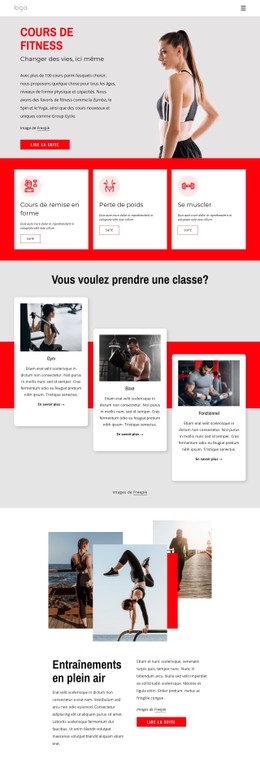 Salle De Fitness À Spectre Complet