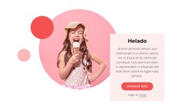 Helados Y Golosinas Congeladas Sitio Adaptable