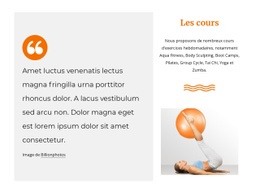 Entraînement De Fitness - Conception Créative De Sites Polyvalents