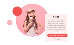 Glaces Et Friandises Glacées Site Réactif