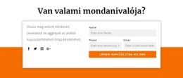 Legyen Valami Mondanivalója Flexbox Sablon