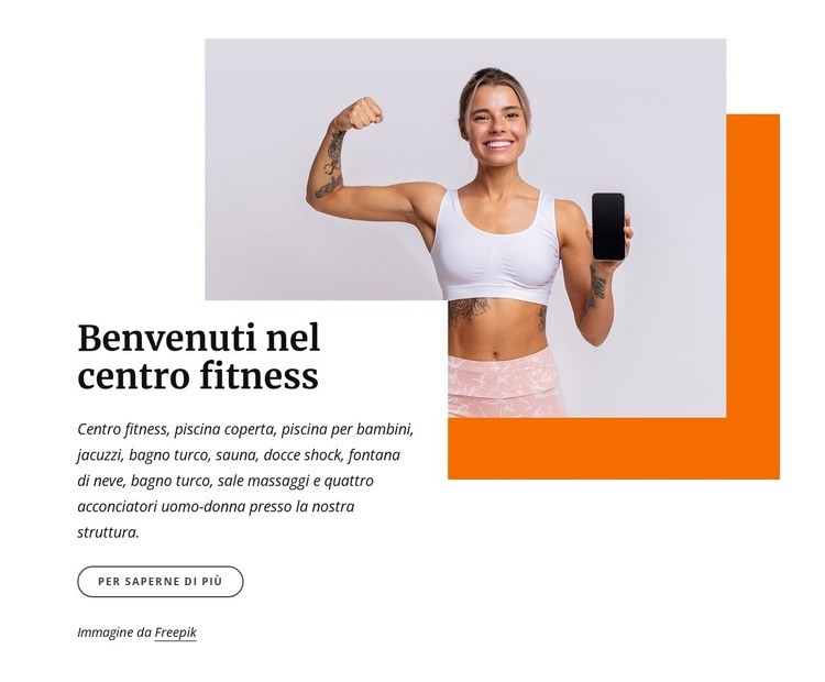 200 lezioni di fitness Progettazione di siti web