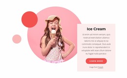 Ice Cream, And Frozen Treats - Online Mockup