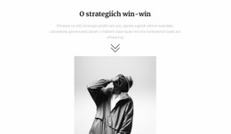 Spustit Šablonu Platformy Pro O Naší Strategii