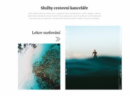 Organizace Nezapomenutelných Výletů – Responzivní Šablona Webu