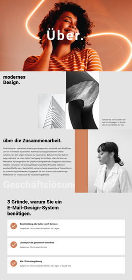 Union Der Künstler Und Architekten – Vorlage Für Website-Builder
