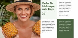 Reiseführer Und Hotels - Moderne Landingpage