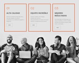 Servicios Comerciales De La Empresa: Plantilla De Página HTML