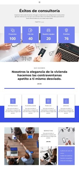 Asesoramiento Y Asistencia Plantilla HTML