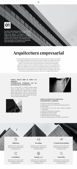 Arquitectura Urbana - Plantilla Joomla Sencilla