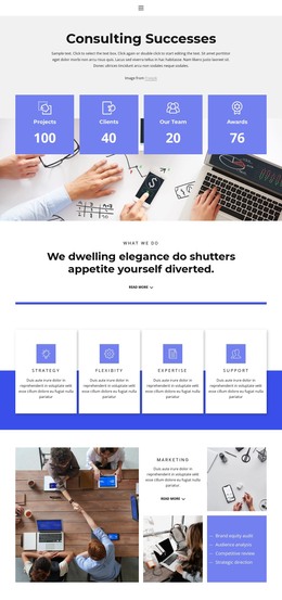 Consulting And Assistance HTML Template