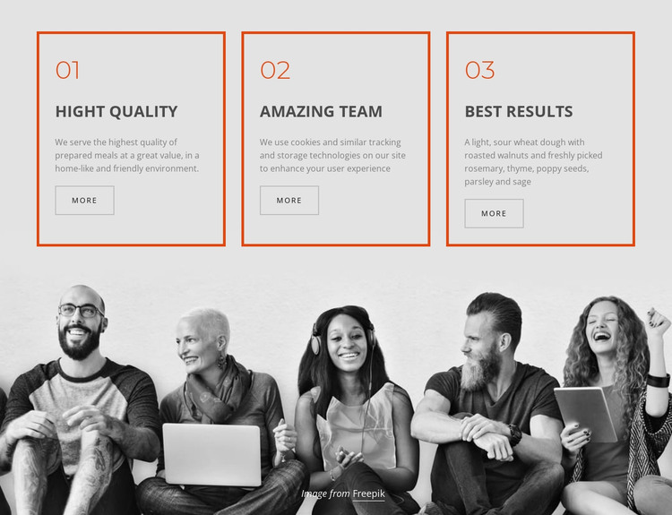 Company business services HTML Template