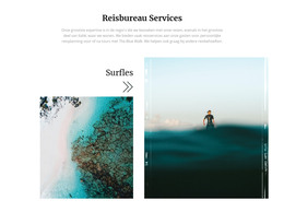 Organisatie Van Onvergetelijke Reizen - Gratis Websitesjabloon