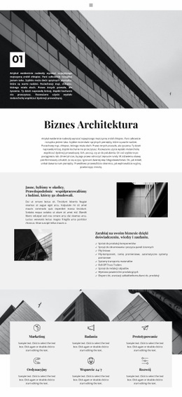 Architektura Miejska - Niestandardowy Kreator Stron Internetowych